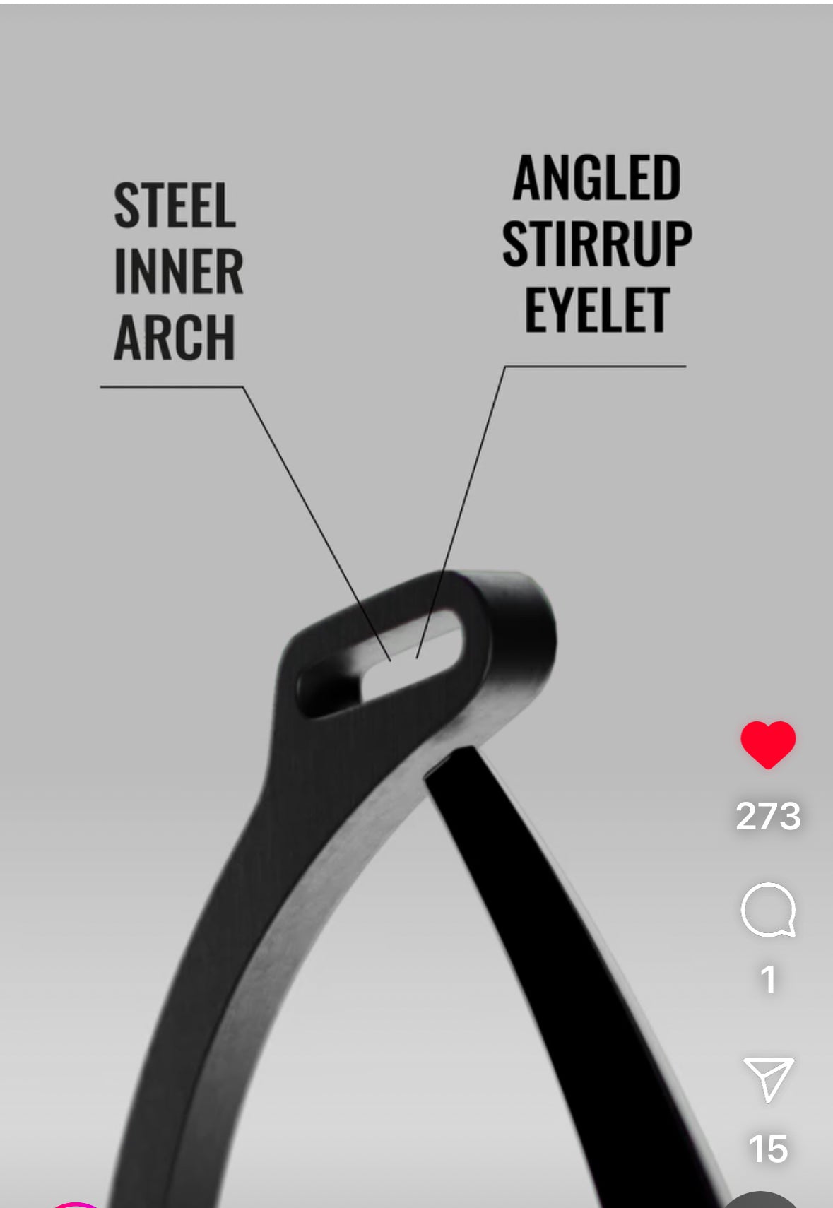 Veredus NEW Stirrup