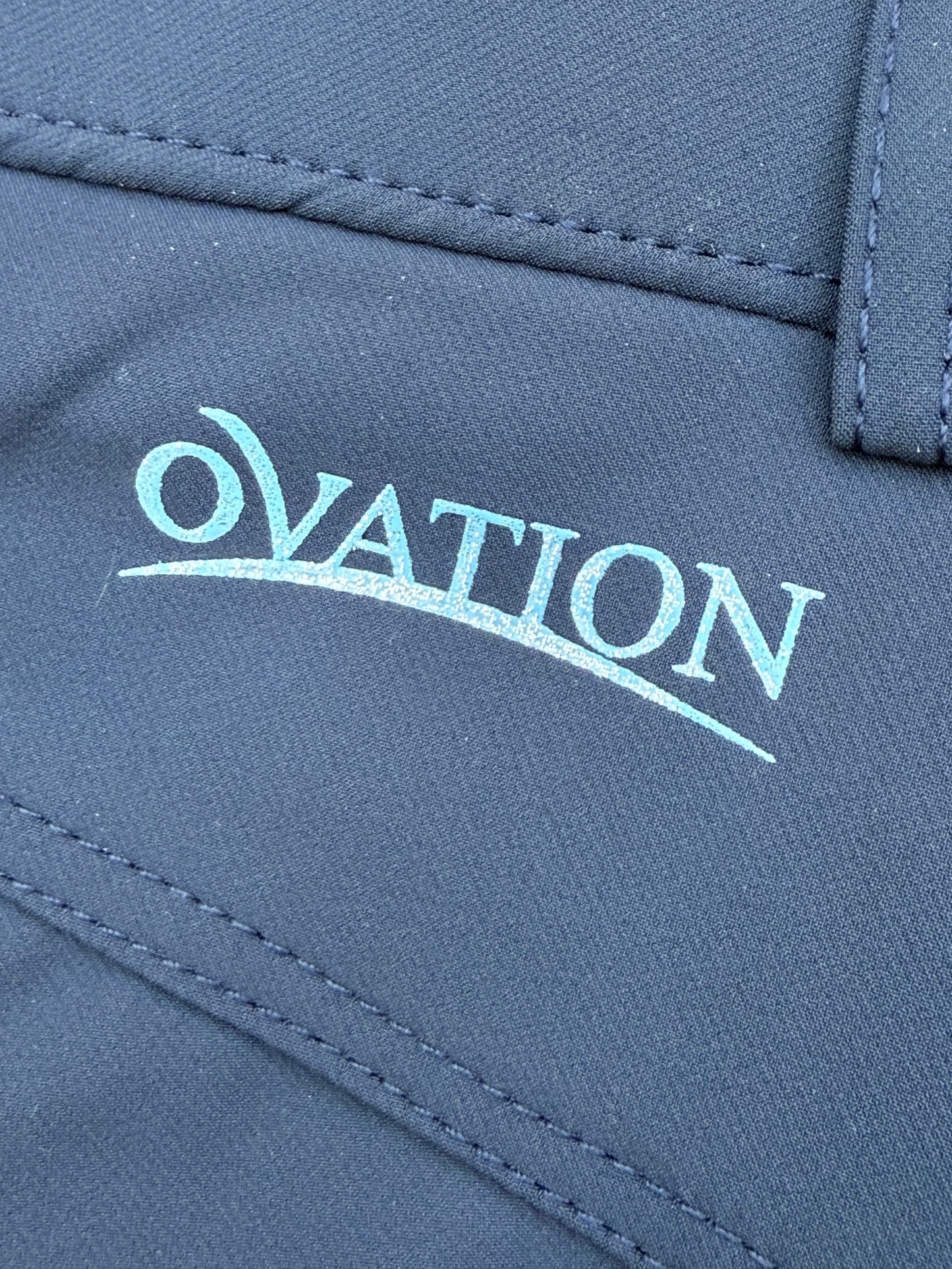Ovation Navy Knee Patch