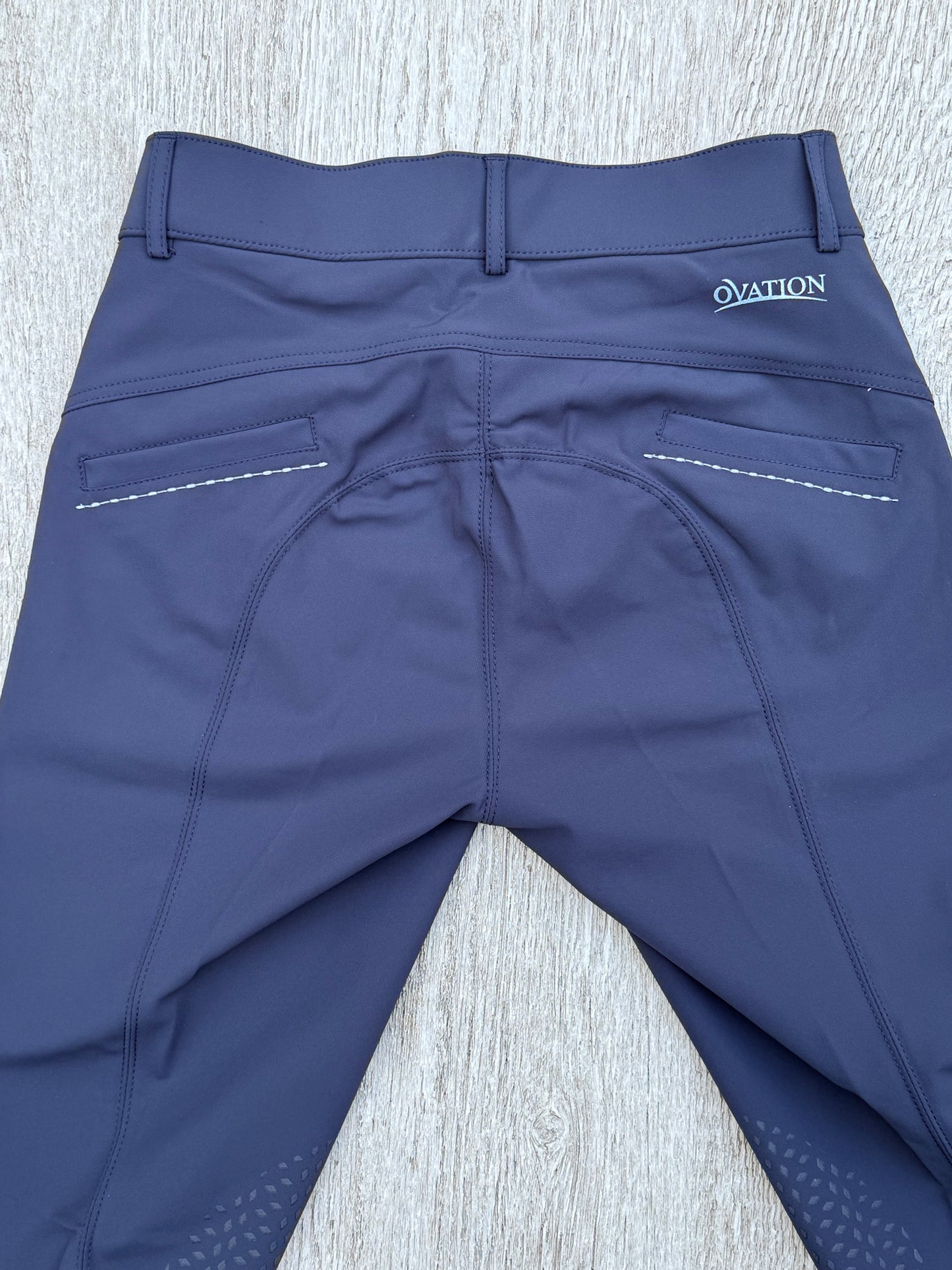 Ovation Navy Knee Patch