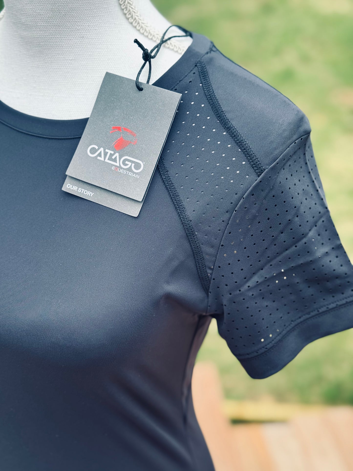 Catago Laser Perforated Short Sleeve