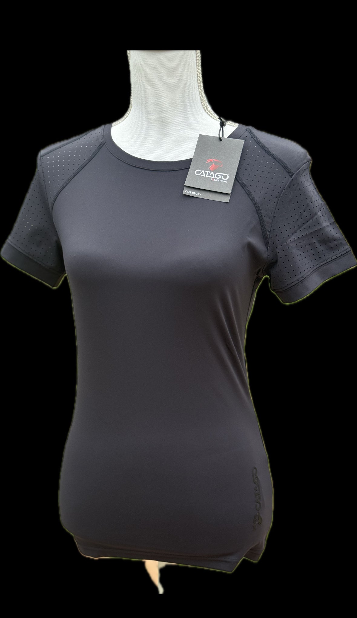 Catago Laser Perforated Short Sleeve
