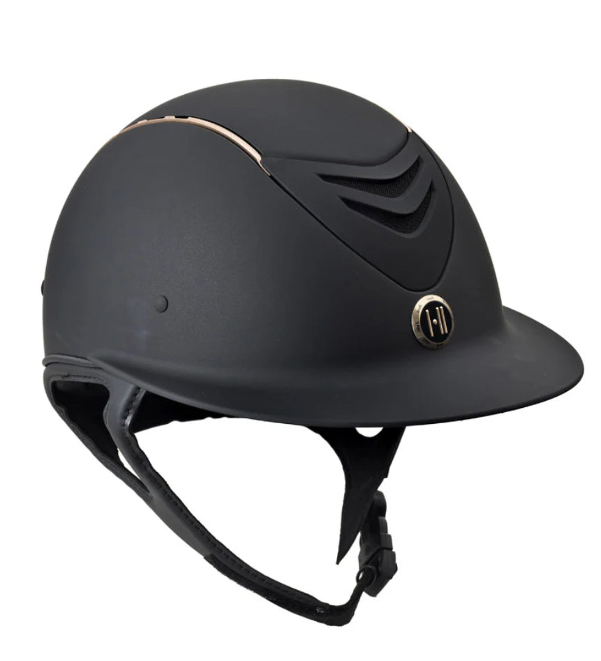 OneK® Defender AVANCE Wide Brim Chrome Stripe Helmet