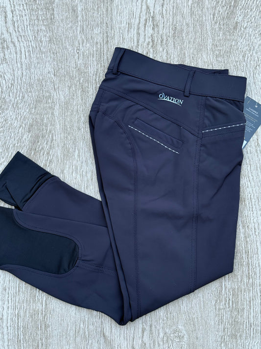 Ovation Navy Knee Patch
