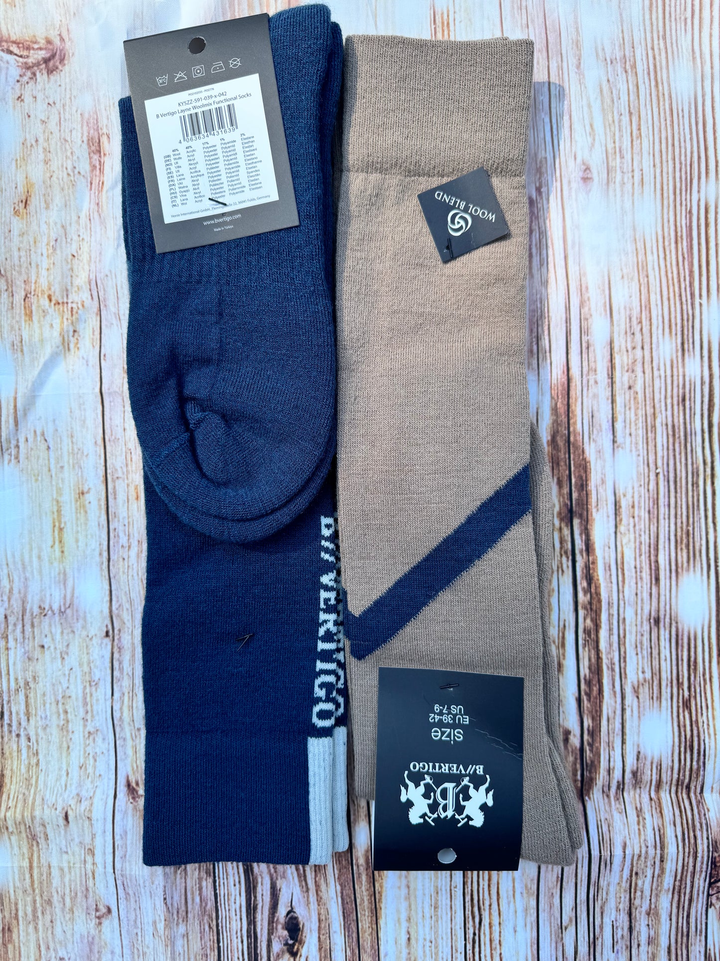 B. Vertigo Winter Wool Socks