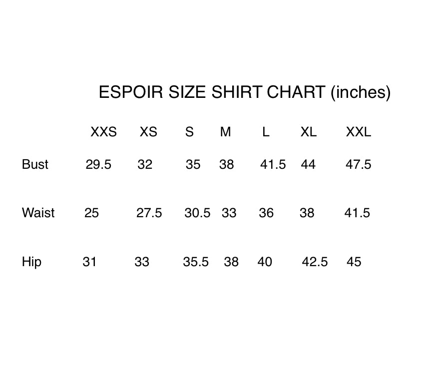 Espoir SHORT SLEEVE Show Shirt