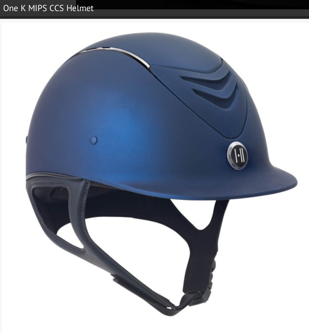 One K MIPS CCS Helmet CHROME/ROSE GOLD STYLES