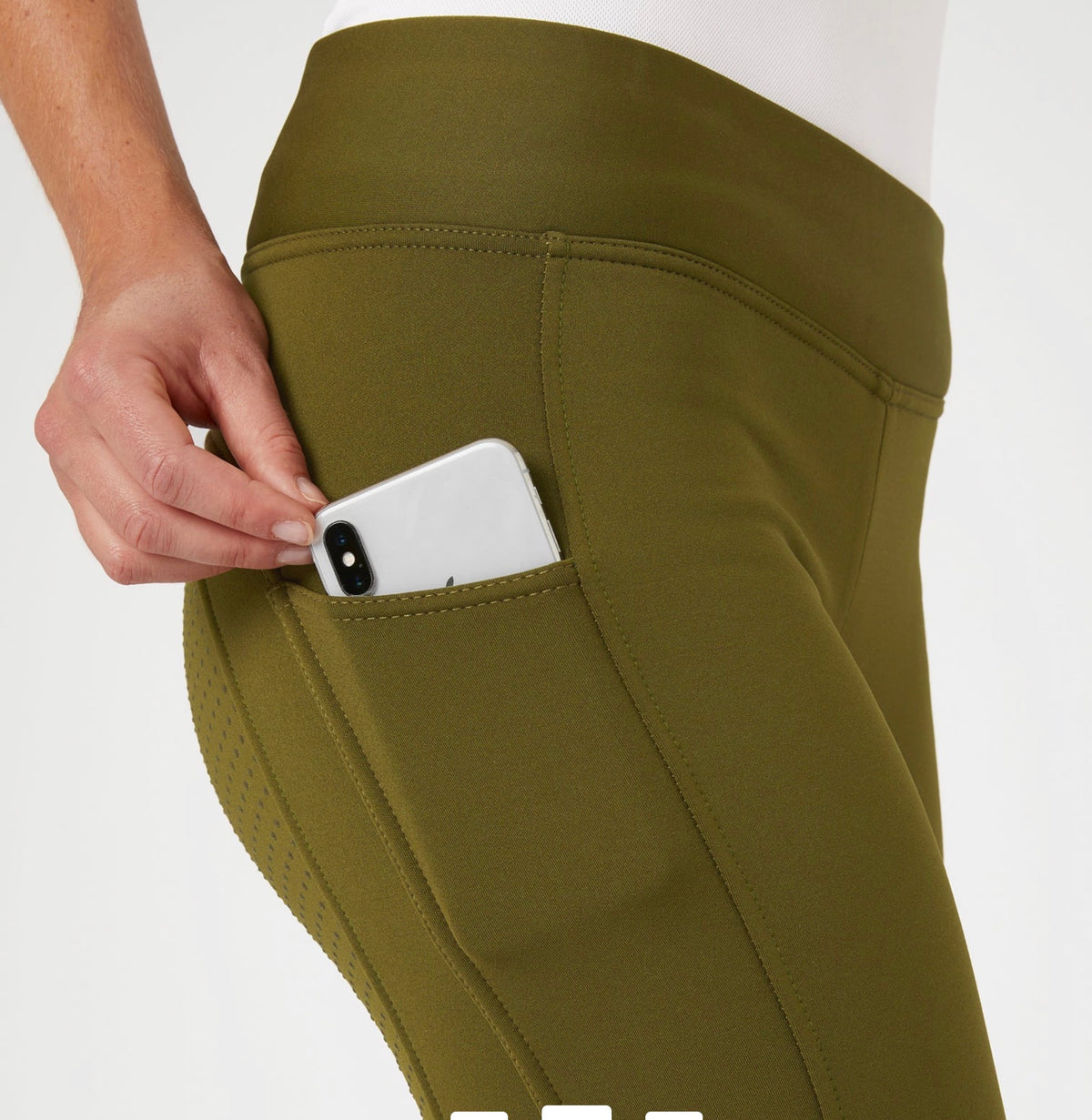 Horze Active Winter Breech w Phone Pocket